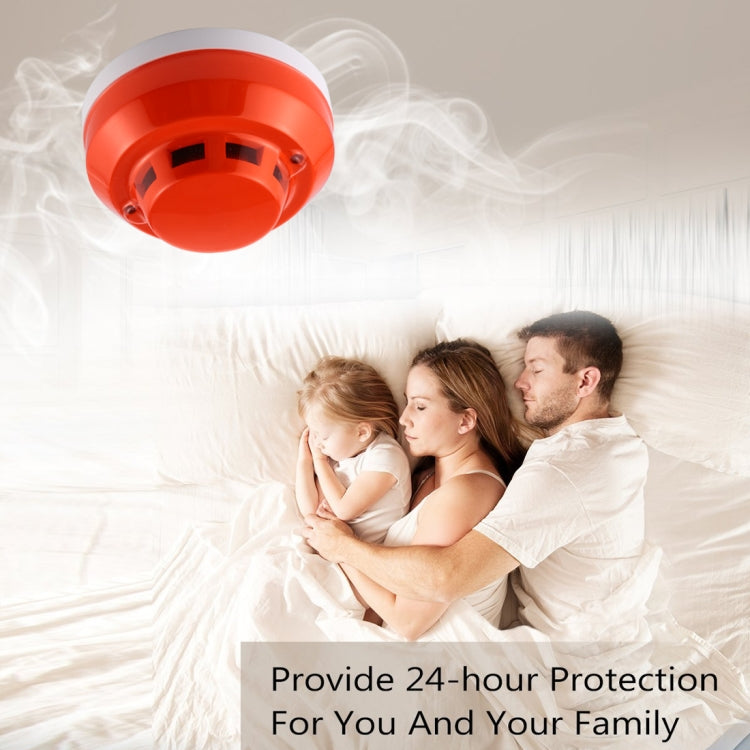Photoelectric Smoke Detector with Red LED Indicator Photoelectric Smoke Detector with Red LED Indicator